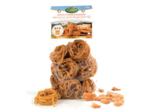 Südtiroler Schüttelbrot Bandnudeln